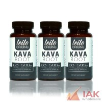 *LEILO - KAVA ROOT 500MG CAPSULE 60CT*