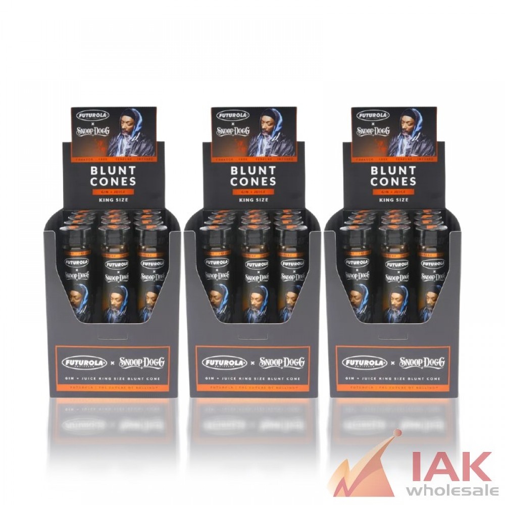 *SNOOP DOG X FUTUROLA TERPENE INFUSED KING SIZE CONE 1PK 12CT*