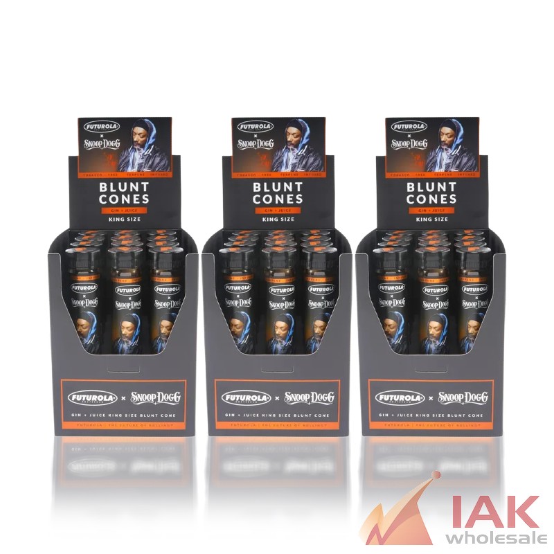 *SNOOP DOG X FUTUROLA TERPENE INFUSED KING SIZE CONE 1PK 12CT*