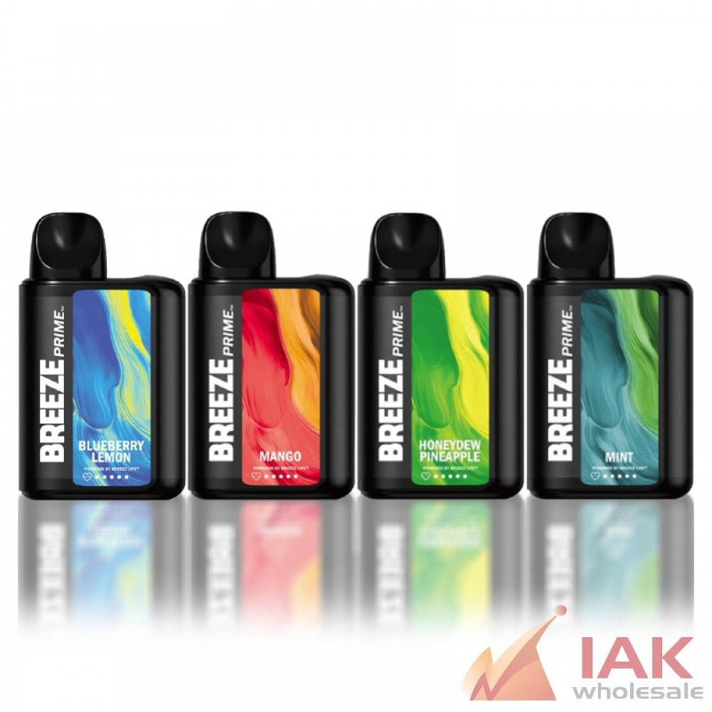 Breeze Prime 6K Disposable Vape 50ML 5CT Display