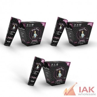 *blazy Susan - Ultra Thin Rice Cone 21ct*