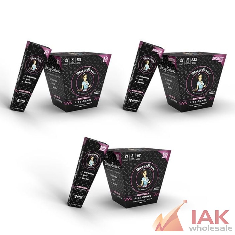 *BLAZY SUSAN - ULTRA THIN RICE CONE 21CT*
