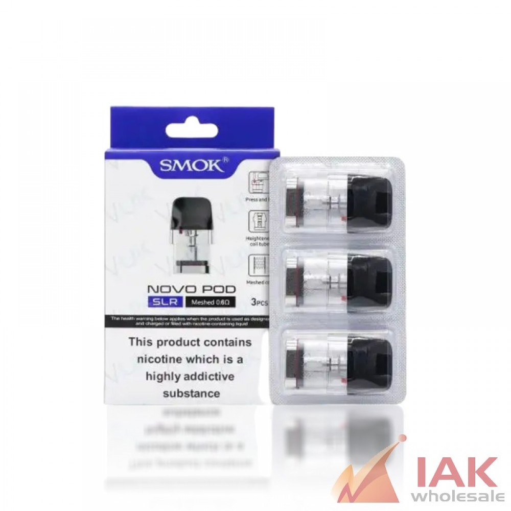 *SMOK - NOVO SLR 2ML POD 3PK*