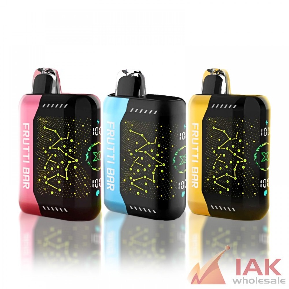 Frutti Bar 25K Disposable Vape 90ML 5CT Display – Dual Mode Rechargeable Vape