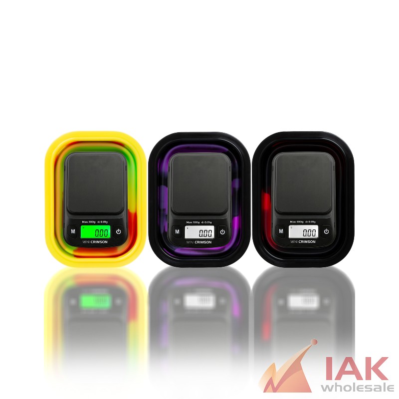 *TRUWEIGH - MINI CRIMSON SCALE COLLAPSIBLE BOWL 100G X 0.01G*