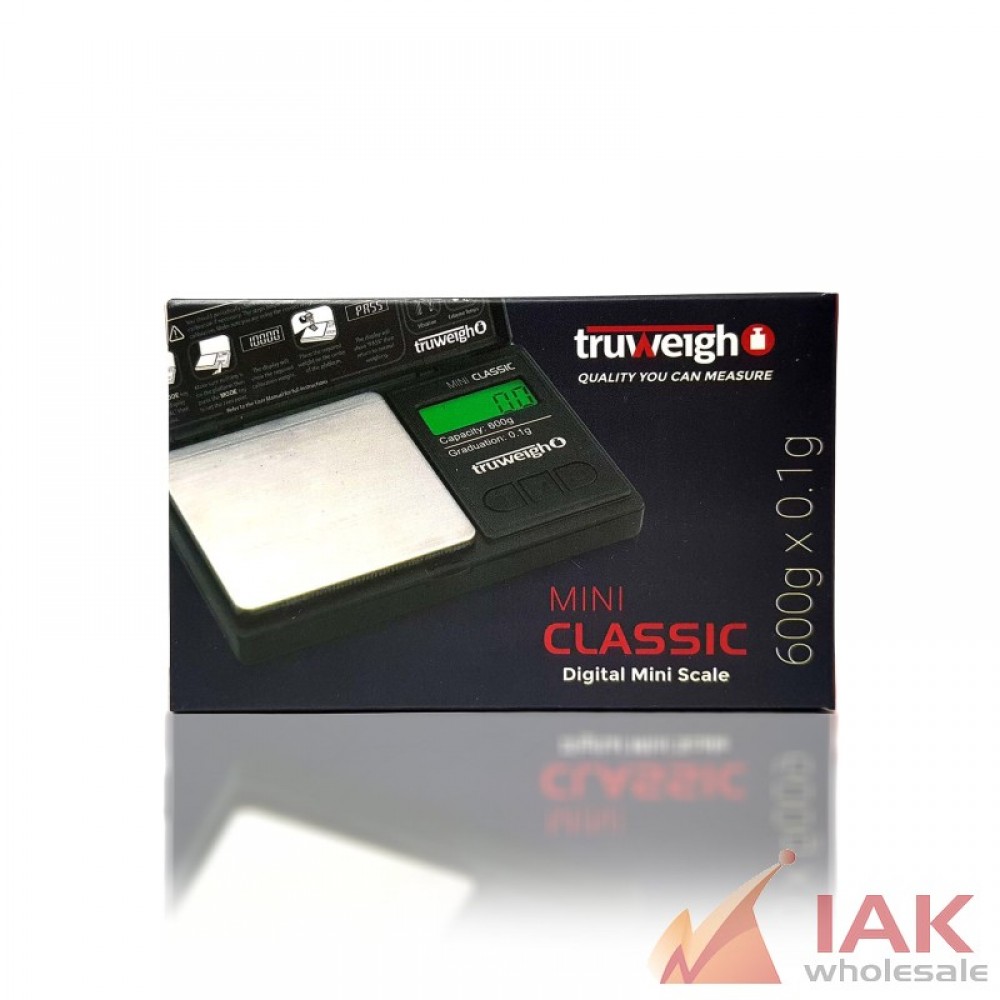 *TRUWEIGH - CLASSIC DIGITAL MINI SCALE 600G X 0.1G*