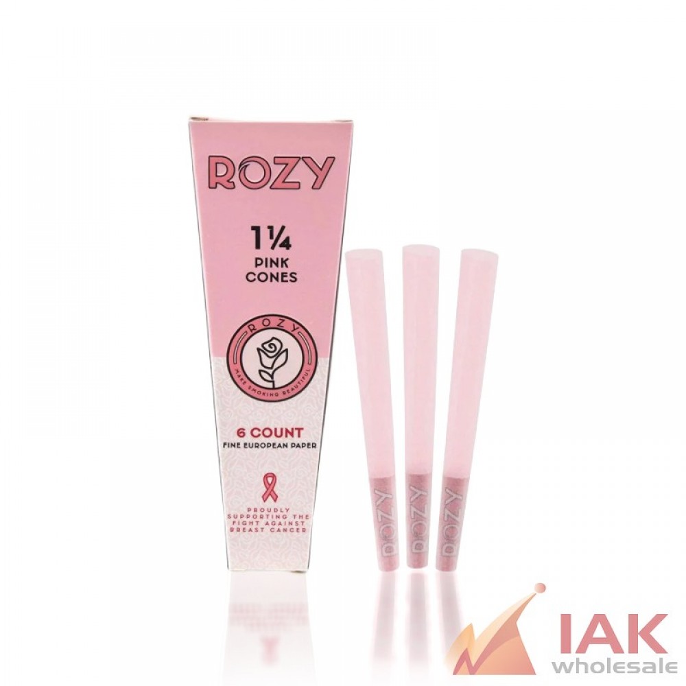 *ROZY - PINK 1 1/4 CONE 6PK 24CT*