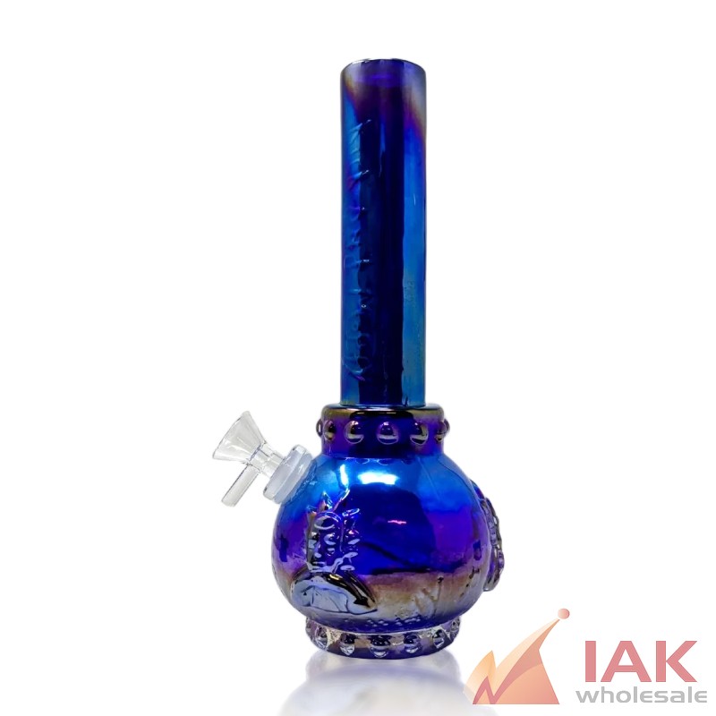 *10" CHARACTER SOFT GLASS WATER PIPE (E1135G)*