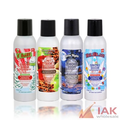 *SMOKE ODOR 7OZ SPRAY HOLIDAY MIX 12CT*