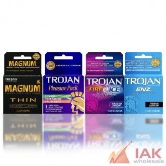 Trojan Condoms 3 Pack – 6 Count