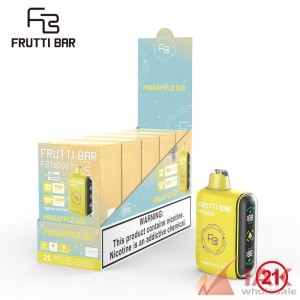 Frutti Bar 15K Disposable Vape 65ML 5CT Display – Rechargeable High-Capacity Vape