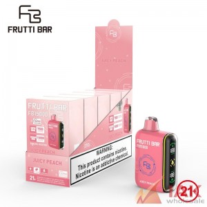 Frutti Bar 15K Disposable Vape 65ML 5CT Display – Rechargeable High-Capacity Vape