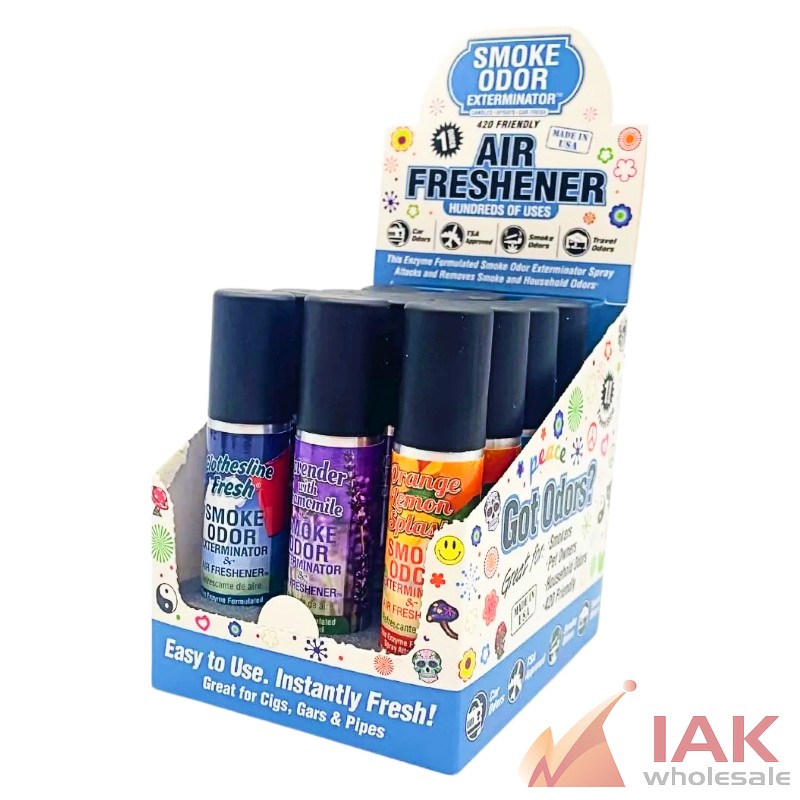*SMOKE ODOR - YEAR ROUND 1OZ SPRAY 12CT*