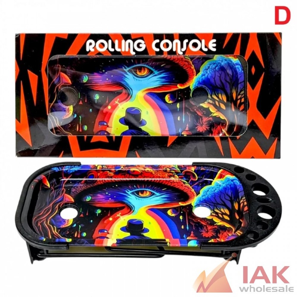 *MEDIUM METAL ROLLING TRAY SMOKING GIFT (RT100)*