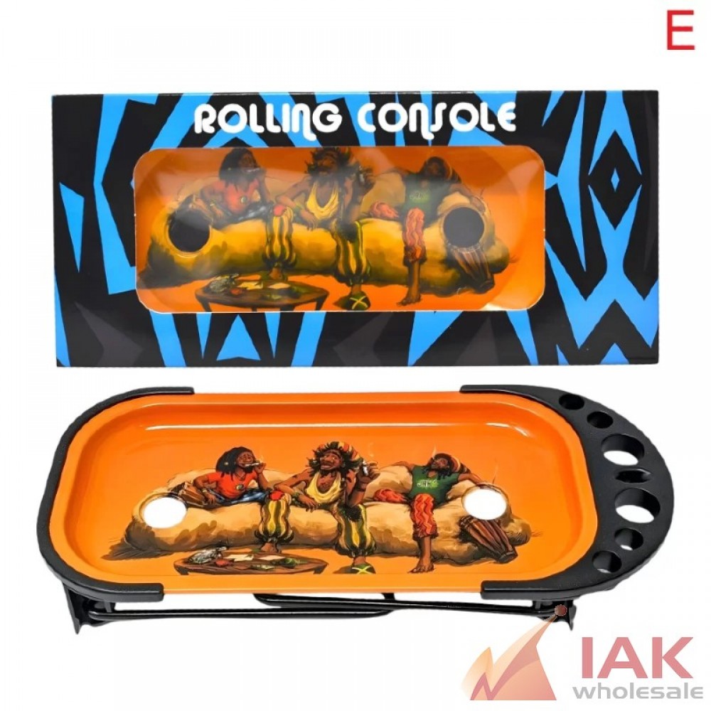 *SMALL METAL ROLLING TRAY SMOKING GIFT (RT200)*
