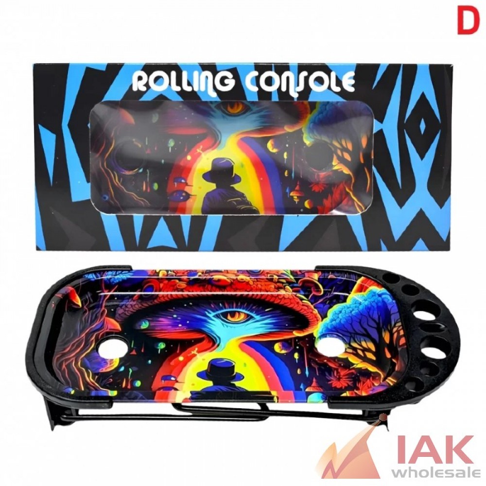 *SMALL METAL ROLLING TRAY SMOKING GIFT (RT200)*