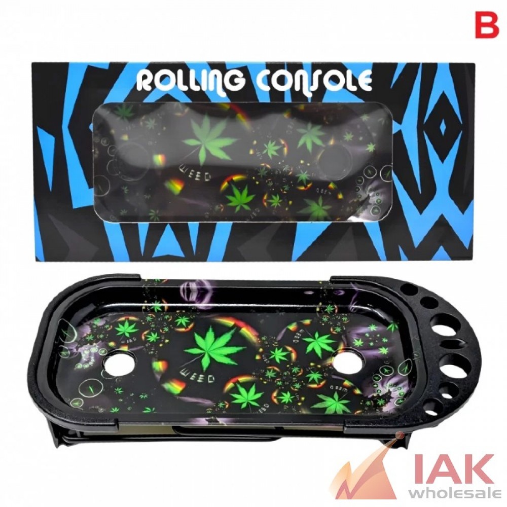 *SMALL METAL ROLLING TRAY SMOKING GIFT (RT200)*