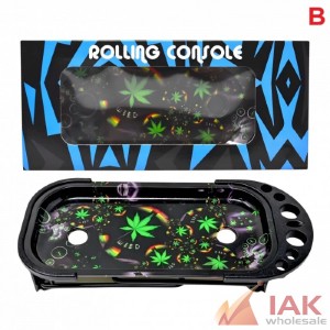 *SMALL METAL ROLLING TRAY SMOKING GIFT (RT200)*