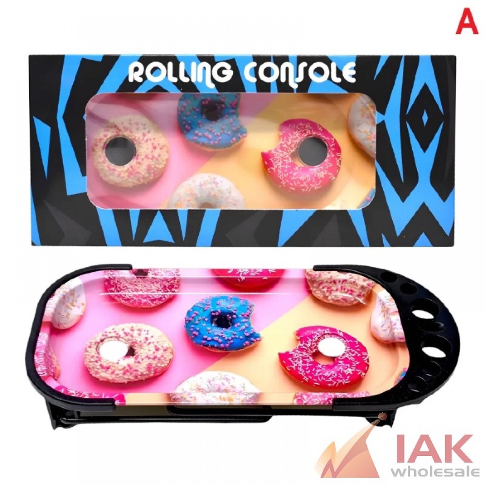 *SMALL METAL ROLLING TRAY SMOKING GIFT (RT200)*