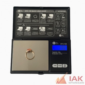 *d-tek Digital Scale 150g X 0.01g (dt3-150)*