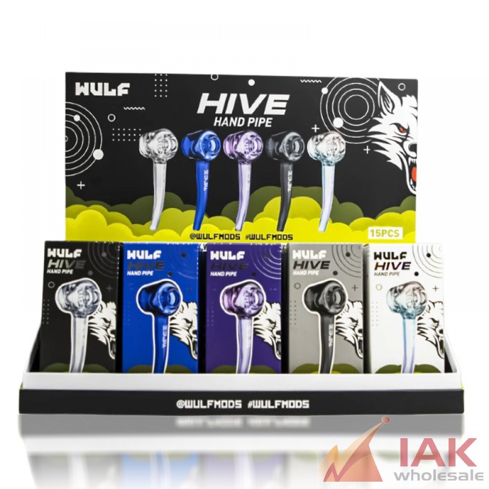 *WULF - HIVE HAND PIPE 15CT*