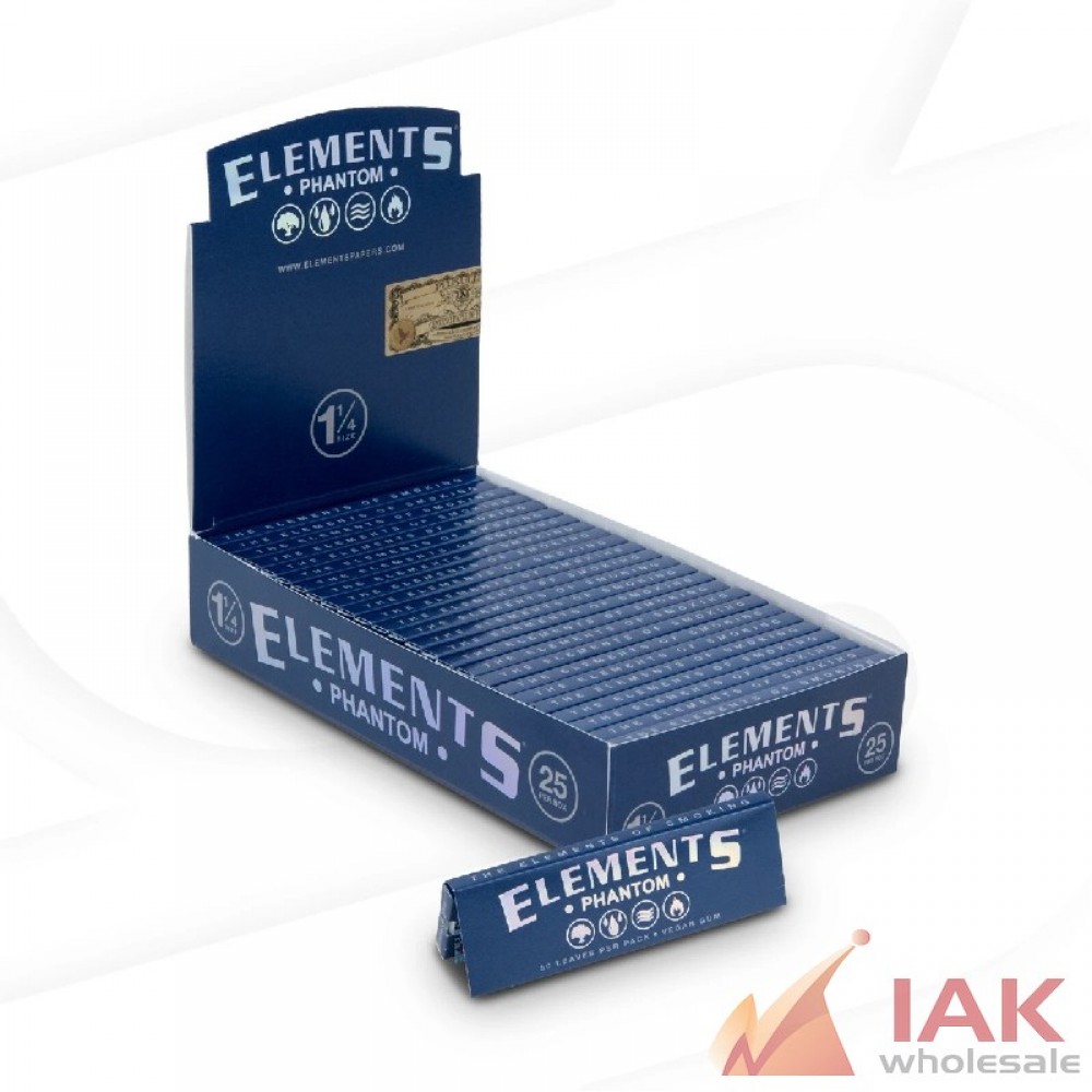 *ELEMENTS - PHANTOM 1 1/4 PAPERS 25CT*