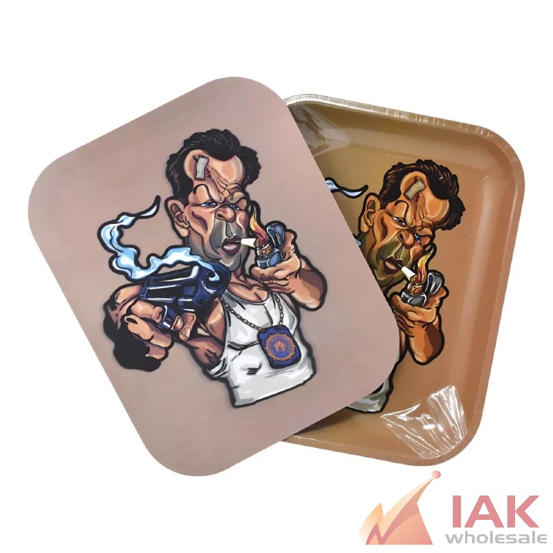 *ASSORTED DESIGN 3D TRAY 13.5"X10.7"*