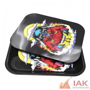 *ASSORTED DESIGN 3D TRAY 13.5"X10.7"*