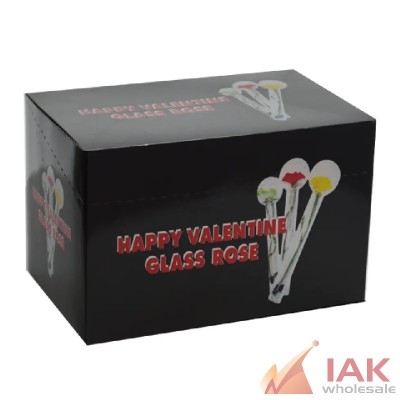 *4" VALENTINE ROSE 24CT*