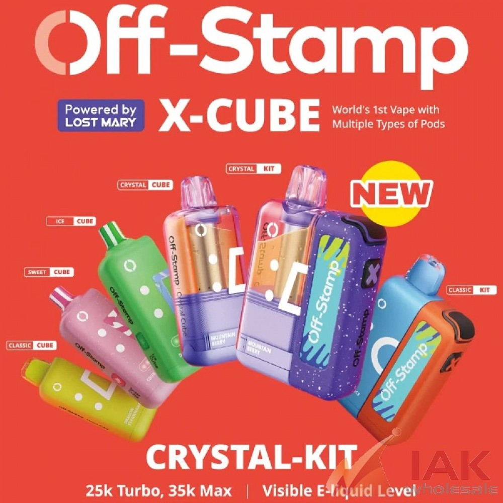 Off Stamp X-Cube 35K Crystal Kit 85mL – 5 Count