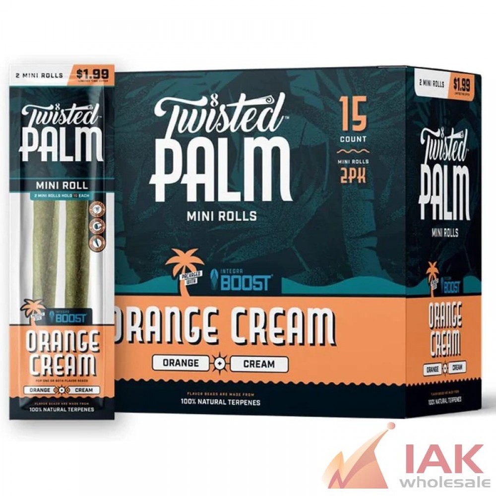 *TWISTED PALMS - 1.99 CONE 2PK 15CT*