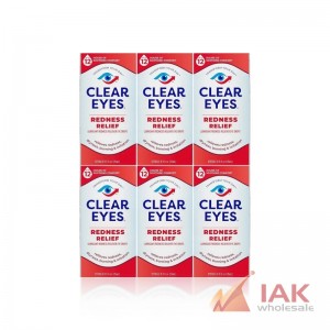 Clear Eyes Eye Drops 0.5oz 6CT Display – Redness Relief Eye Care