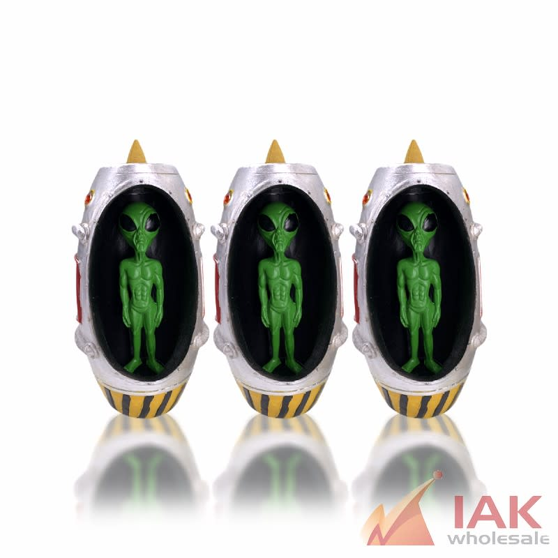 *ALIEN BACK FLOW INCENSE BURNER* 3153