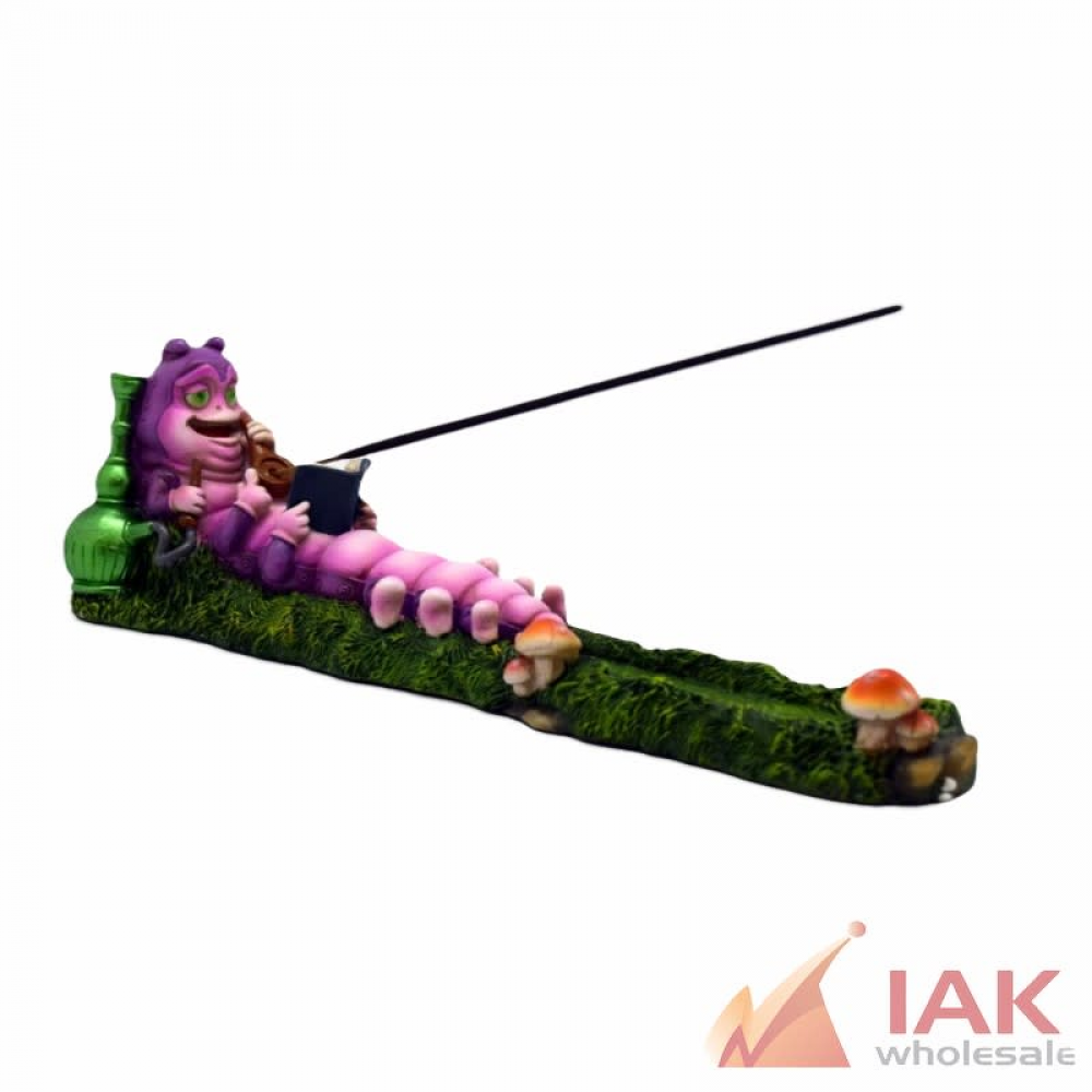 *CATERPILLAR SMOKING PIPE INCENSE BURNER* 2844