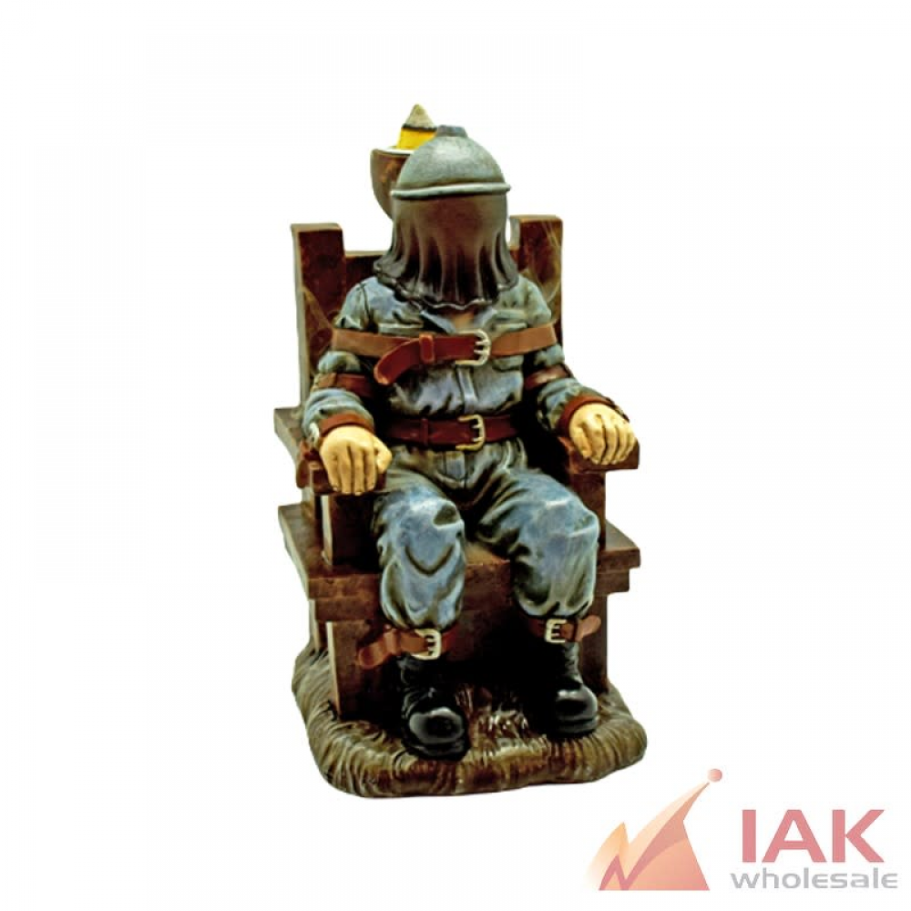 *ELECTRIC CHAIR BACKFLOW INCENSE BURNER* 3341