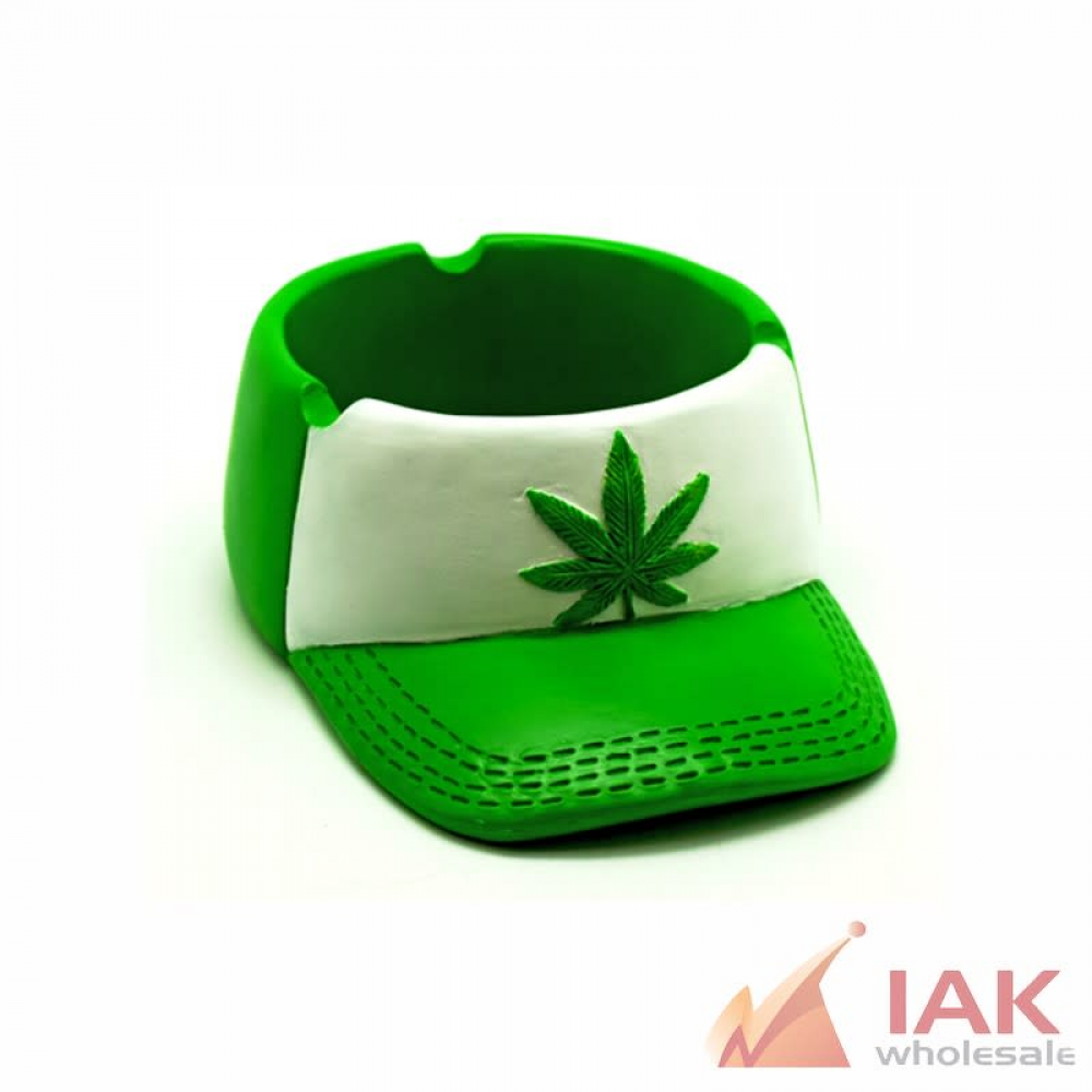 *WEED BASEBALL CAP ASHTRAY* 3343