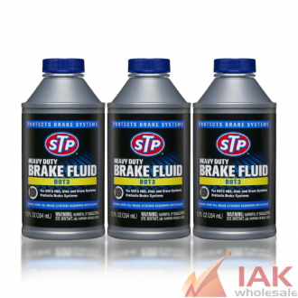 Stp Heavy Duty Dot 3 Brake Fluid 12 Oz 6 Count