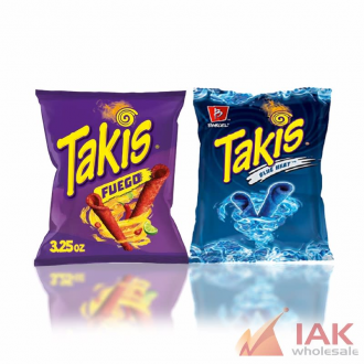 Takis Rolled Tortilla Chips 3.25 Oz – 20 Count