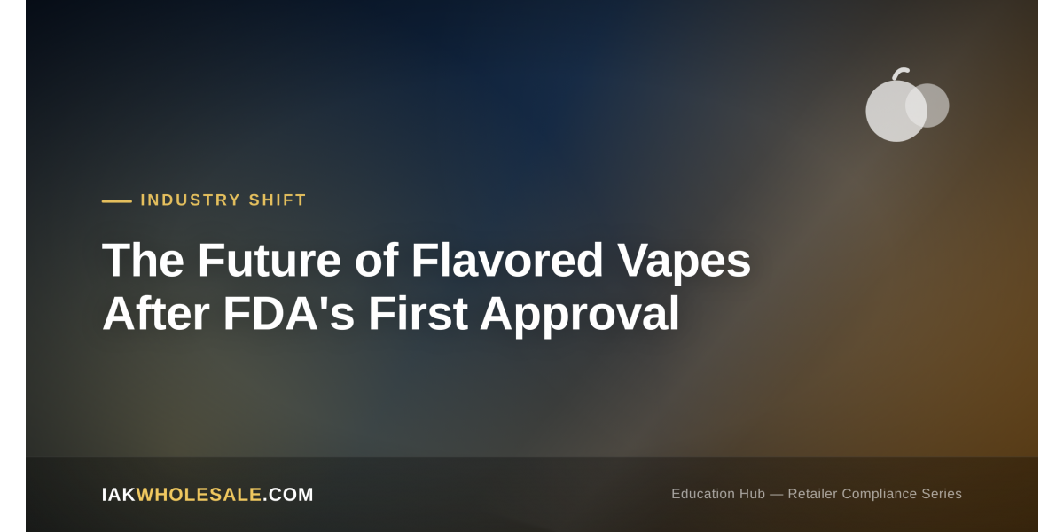 The Future of Flavored Vapes After FDA's First Fruit-Flavor Authorization