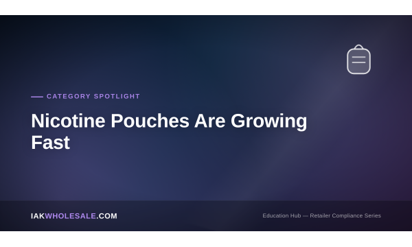 Nicotine Pouches Are Growing Fast: What Retailers Should Stock and Track