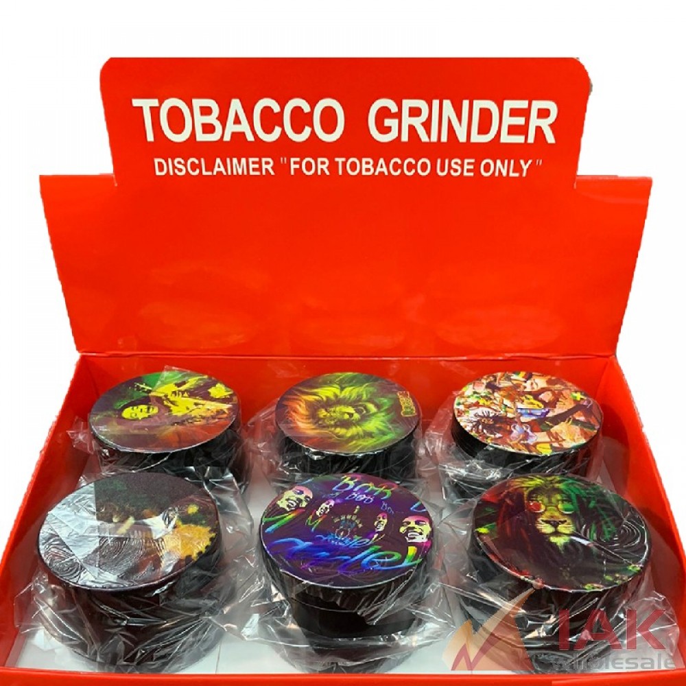 *4PT ASSORTED BOB 55MM GRINDER ME536 6CT*