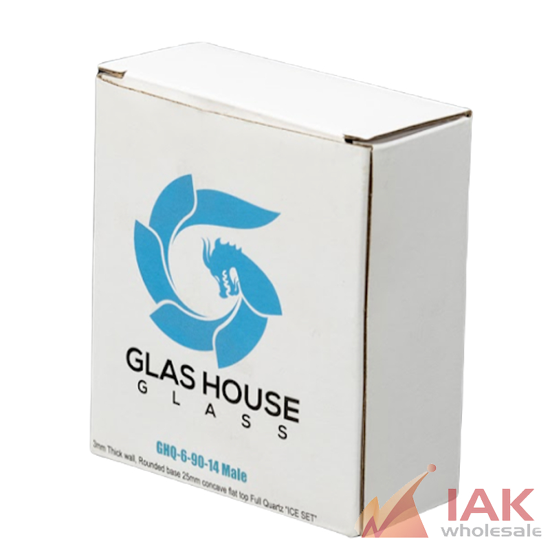 *GLASS HOUSE - ICE SET BANGER KIT 90 DEGREE 14MM (GHQ-6-90-14)*