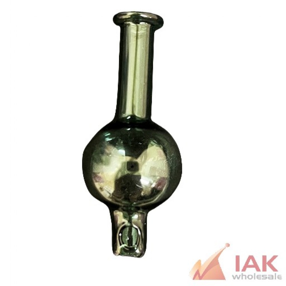 *GLASS HOUSE - COLORED BALL CARB CAP (CCG-001) 12CT*