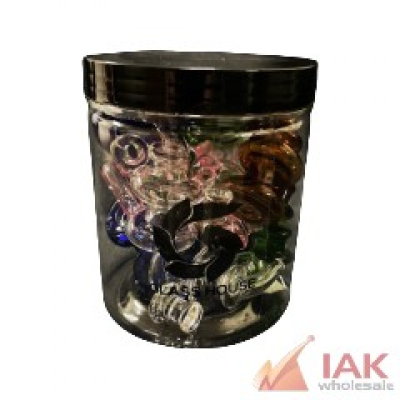 *GLASS HOUSE - MINI RIG CARB CAP (CCG-027) 12CT*