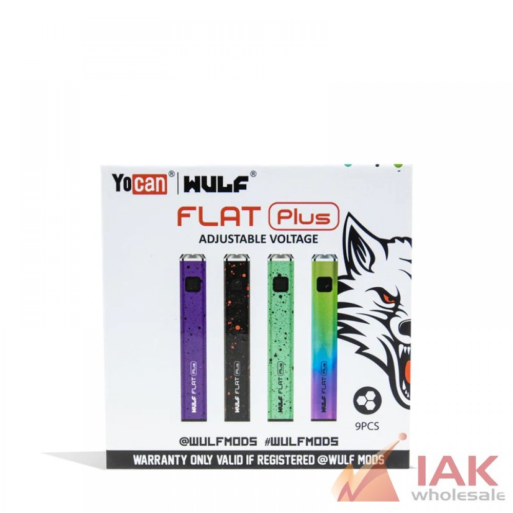 Wulf Mods Flat Plus Cartridge Vaporizer 9CT