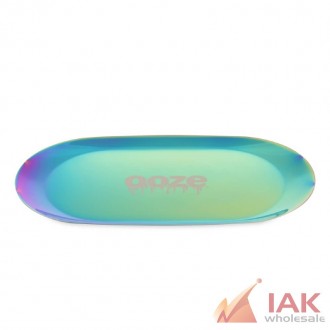 *ooze - Large Rainbow Metal Rolling Tray*
