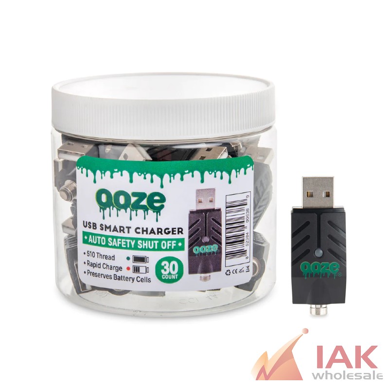 *OOZE - USB BATTERY CHARGER 30CT*