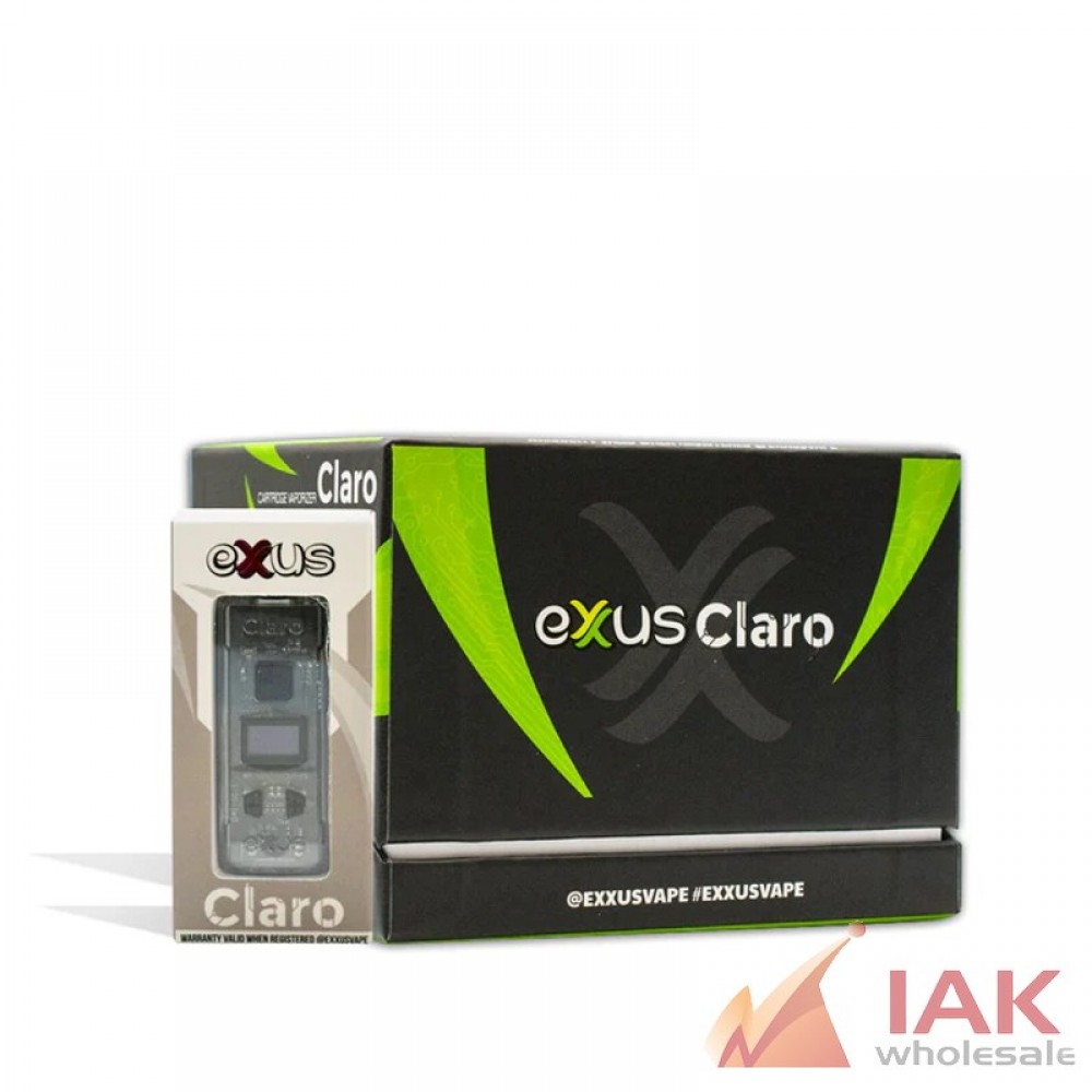 Exxus Claro Cartridge Vaporizer 12 Count Display