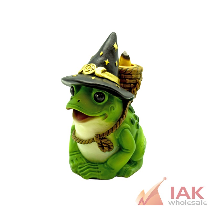*MYSTICAL FROG BACKFLOW INCENSE BURNER* 3324