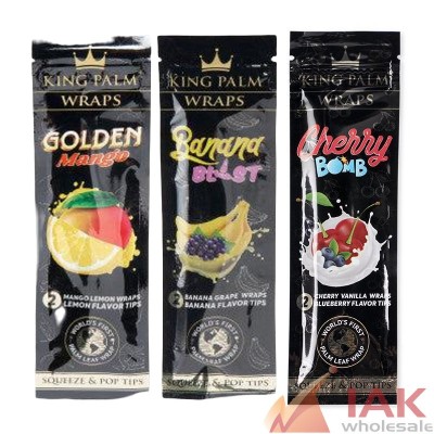 *KING PALM - WRAPS 2PK 15CT*